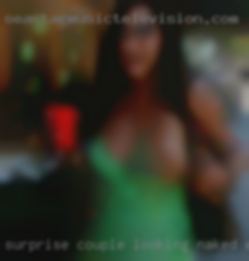 Surprise couple looking naked erotic MFM.